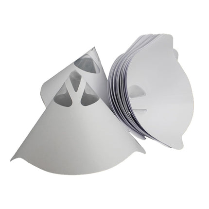 Paint Strainer Funnel Set 100 Paper 1 Silicone Filter Auto Workshop DIY
