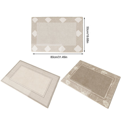 50x80cm Modern Entry Door Mat Non Slip Floor Rug Home Entrance Mat Indoor