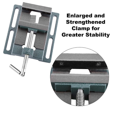 Heavy Duty 4inch Drill Press Vice Bench Clamp for Woodworking Drilling Tool