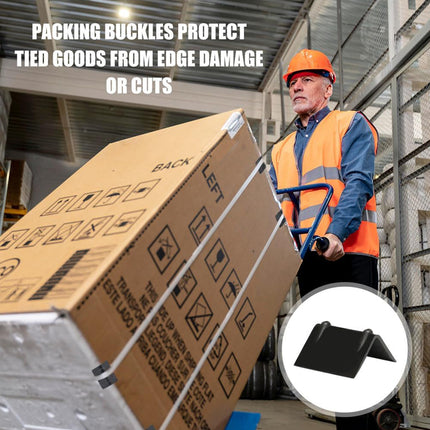 50PCS Thickened L-Shaped Packing Buckle Corner Protectors for Edge Guard Use