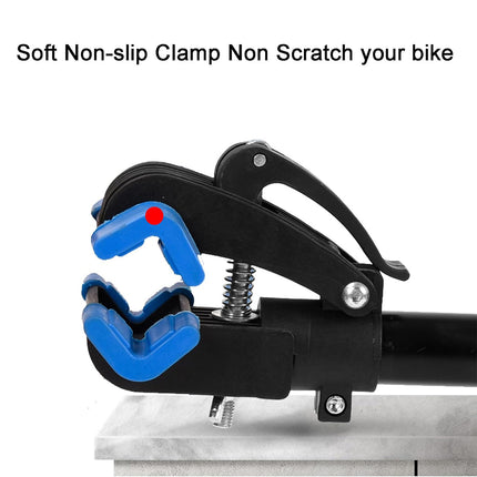 Bike Wall Bench Mount Repair Clamp Curved or Straight