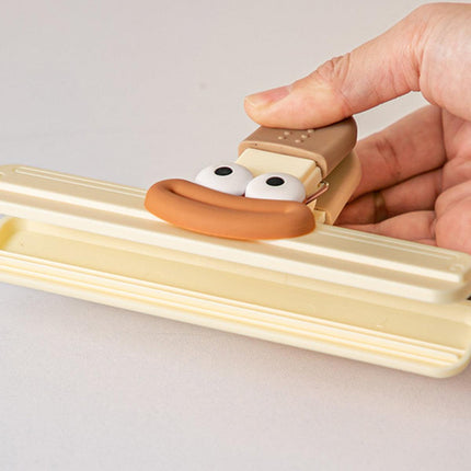 6pcs Plastic Clip Seal Food Snack Clip Sealer Bag Clips for Kitchen Storage