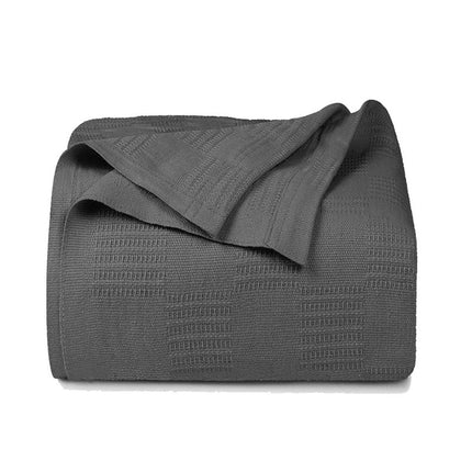 Knitted Blanket Warm Sofa Throw Soft Cozy Blanket Comfortable Home Decor Piece