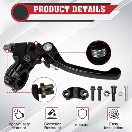 Folding Brake Clutch Lever Set Left Right Handle Off Road Motorcycle ATV Use