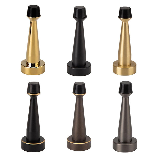6 Colours Copper Door Stopper Top Cylinder Anti Collision Device for Home Office