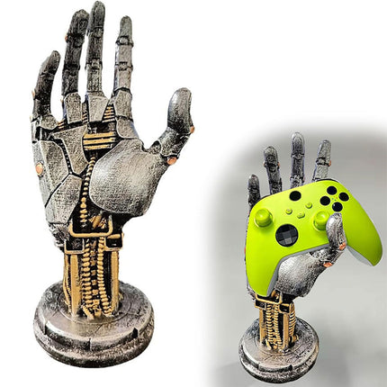 Cyberpunk Gamepad Stand Manipulator Ornament Ring Bracelet Desktop Display Prop
