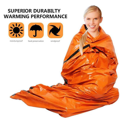 Multi-Functional Emergency Blanket Waterproof Warm Sun-Proof for First Aid Use
