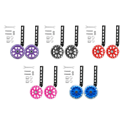 Kids Bicycle Training Wheels Set High-Quality Safety Balance Adjustable Height