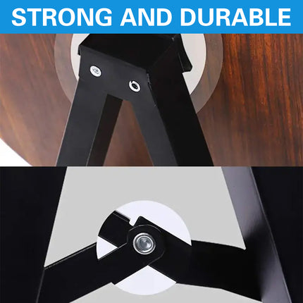 Folding Double Guitar Stand Floor Rack Electric Acoustic Bass Gig Holder Mount