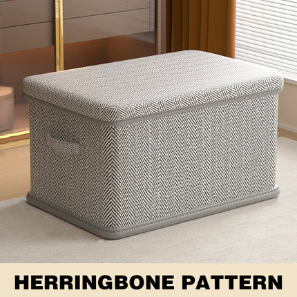 Clothes Storage Box Large Capacity Foldable for Wardrobe Closet Home Storage