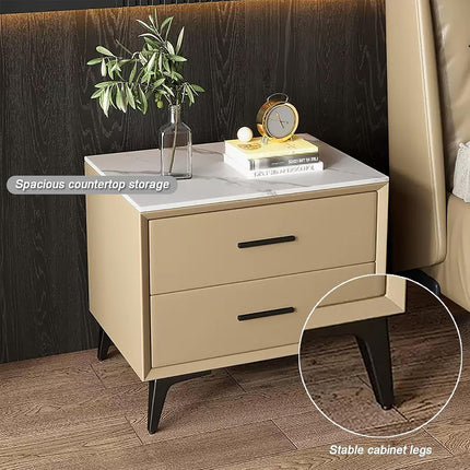 Bedside Cabinet Unit Modern Style Small Storage Cupboard for Bedroom Home