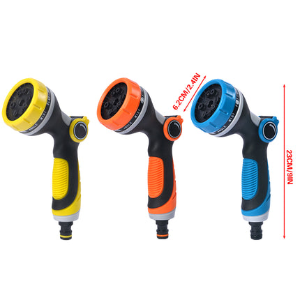 10 Function Garden Hose Nozzle Sprayer Spray Gun Watering Car Washing Water Gun