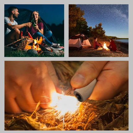2PCS Outdoor Fire Starter Sticks High Quality Waterproof Emergency for Camping