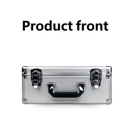 Aluminium tool case with foam insert organiser - portable carry box for workshop photography hobby equipment