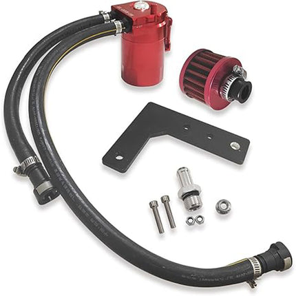 Oil Catch Can Tank with Breather Filter Car Modification Waste Oil Recovery Pot