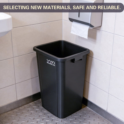 Outdoor Garbage Large Capacity 100L Trash Can Durable with Handle