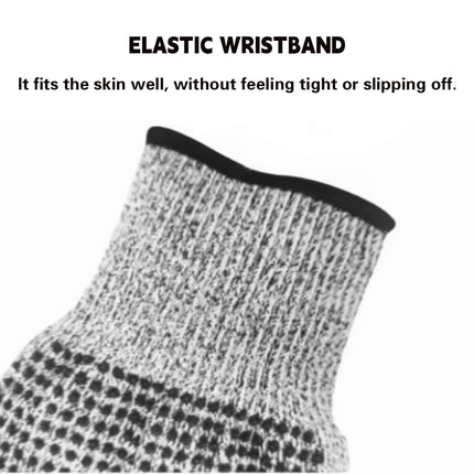 2Pairs Cut-Resistant Gloves Anti-Slip Abrasion Resistant Garden Woodworking