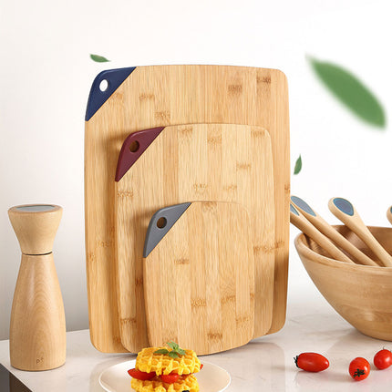 3PCS Bamboo Cutting Board Set Kitchen Chopping Boards Modern Household Cooking