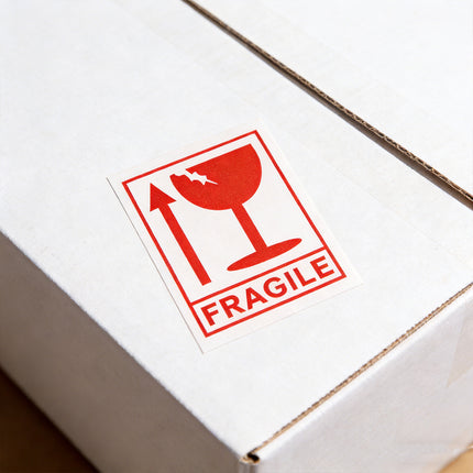 640PCS Fragile Sticker Labels Self Adhesive Logistics Shipping Carton Box Use