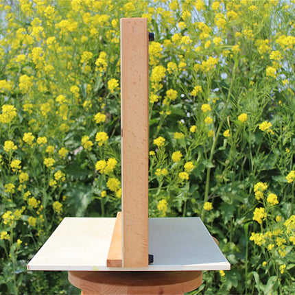 Tabletop Solid Wood Easel Wooden Display Stand Natural Wood Adjustable Durable