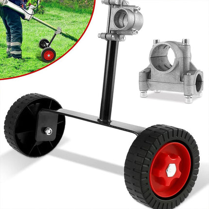 3PCS Mower Support Frame Portable Hand Bracket with Wheel Garden Tool Accessory