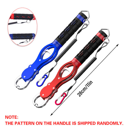 Multi Function Fish Control Clamp with Scale Fishing Tool Portable Lip Gripper