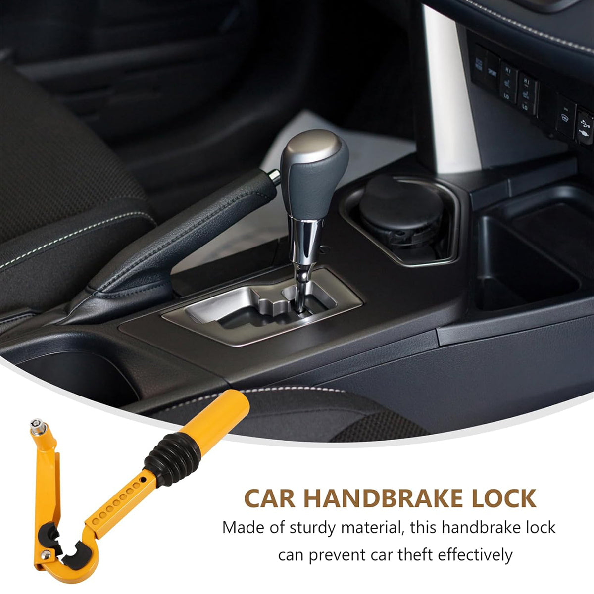 car gear lock Car Gear Lock Handbrake Lock Anti Theft Device Steering Security Acces – Aimall