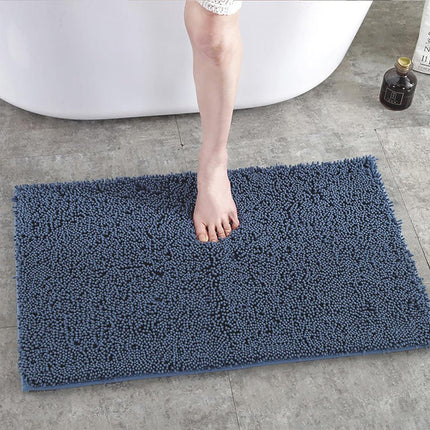 Bathroom Non-Slip Mat Toilet Door Mat Floor Rug Absorbent Foot Mat for Home