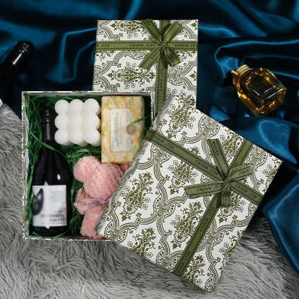 Green Gift Boxes 10pcs Birthday Favour Packaging Boxes Party Wedding Gift Wrap