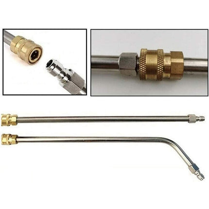High Pressure Washer Surface Cleaner Attachment For Floor Car Chassis Cleaning