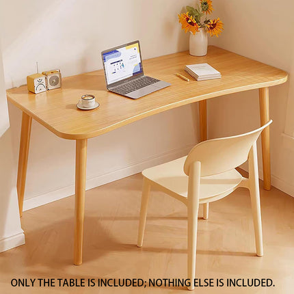 Rectangular Writing Desk 120cm White or Khaki for Home Office Study Laptop Use