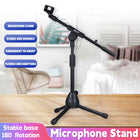 Pickup Microphone Stand Guitar Erhu Drum Band Child Mic Tripod Small Bracket