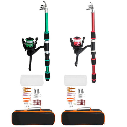 Ultra Short Pocket Portable Fishing Rod Compact Short Rod for Travel Angling
