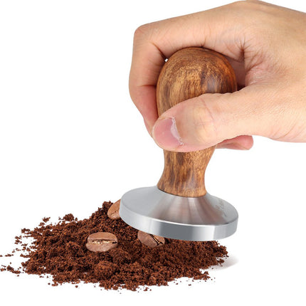 Coffee Tamper Calibrated Espresso Powder Hammer Pressing Leveler 51mm/53mm/58mm