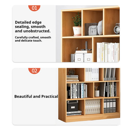 Floor Standing Home Multi Layer Bookcase Storage Shelf For Living Room Bedroom