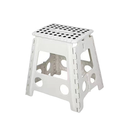 Thickened Plastic Folding Stool Portable Space Saving Step Stool Indoor Outdoor AU