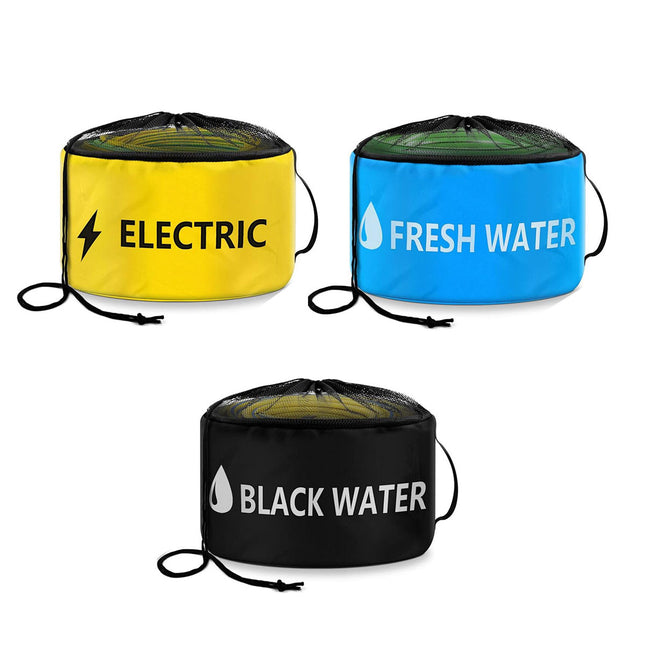 Hose Storage Bag Caravan Camping RV Cable Water Hose Electrical Cords Organizer