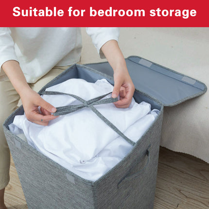 Foldable Laundry Basket Large Cloth Organizer Dirty Clothes Hamper Storage Bin
