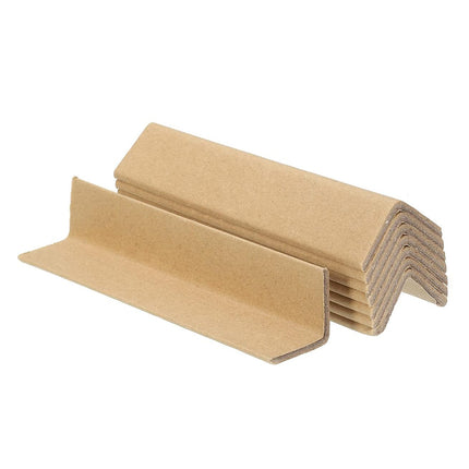 100PCS L-Shaped Paper Corner Protectors Sturdy Durable for Shipping Pack Use