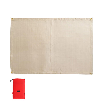 Outdoor Camping Fireproof Cloth Flame Retardant High Temp Fiberglass Mat