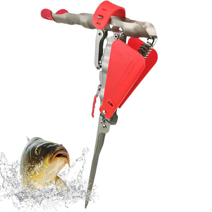 Automatic Fishing Rod Holder Spring Cast Starter Floor Mount Rod Stand Support