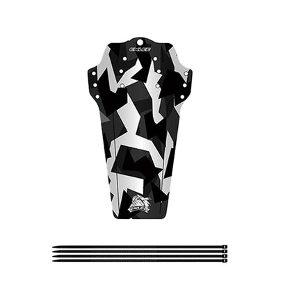 Mountain Bike Mudguard PP5 Carbon Weave Front Rear Wheel 15.6 x 27.2cm