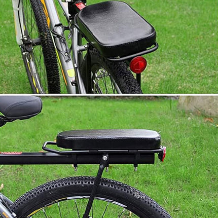 2pcs Mountain Bike Seat Plate Bicycle Back Seat Cushion Rear Shelf Saddle