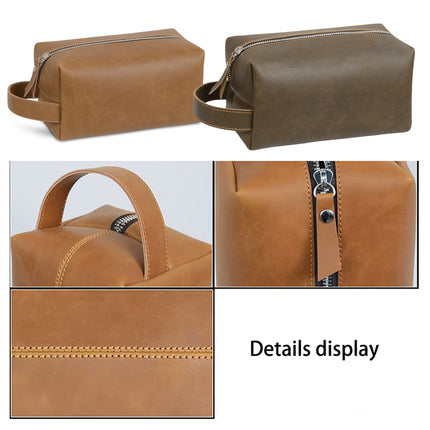 Retro Makeup Toiletry Bag Multi-Pocket for Travel Daily Use Cosmetic Storage