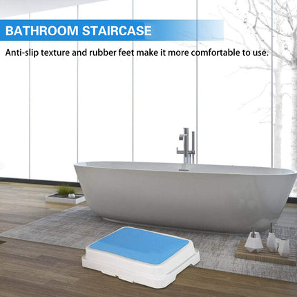 Bathroom Anti Slip Foot Stool Durable for Shower Bathtub Toilet Safety Use
