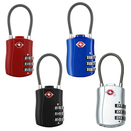 Zinc Alloy Combination Lock Anti-Theft For Luggage Cabinet Drawer Suitcase