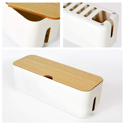 Cable Organizer Box Power Cord Socket Storage Box Fireproof Dustproof Durable