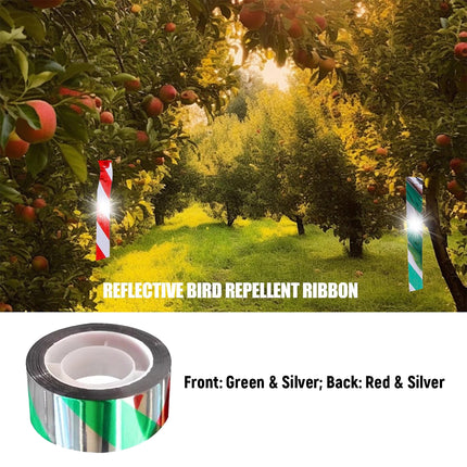 10PCS Orchard Farmland Reflective Bird Repellent Tape Crop Protection Ribbon