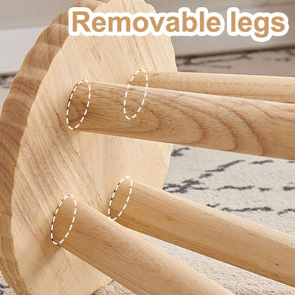 Home Wooden Shoe Bench Small Bench Wood Construction for Entryway Living Room