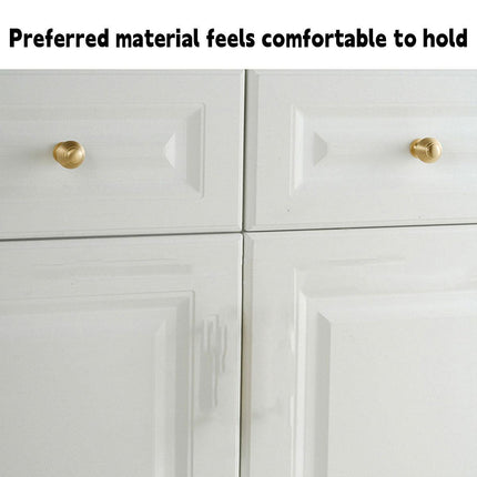 Round Ball Cabinet Handle Single Hole Modern Pull for Drawer Wardrobe Cupboard